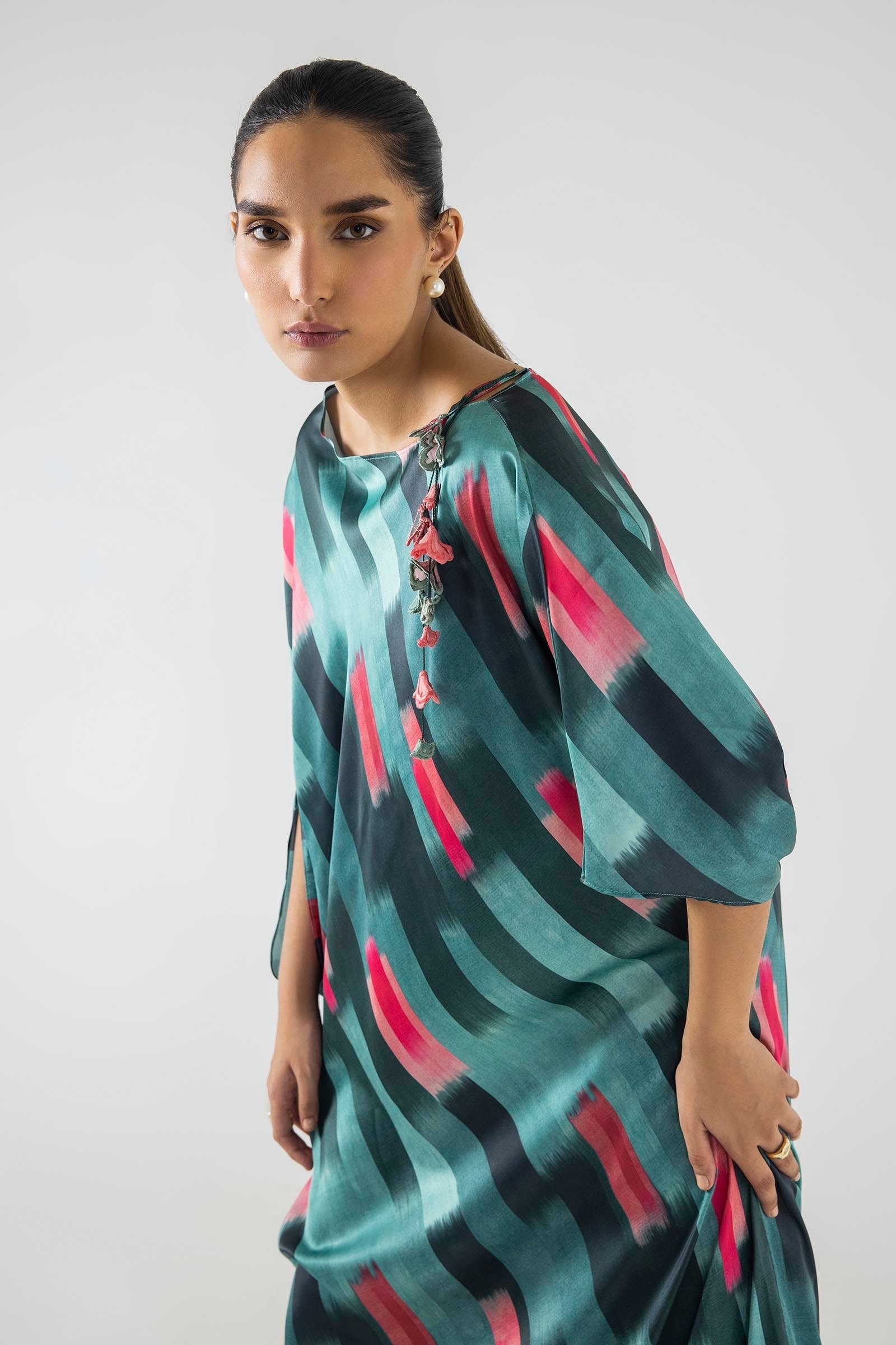 Sana Safinaz | Silk Tunics | SS24STP180 - by - Libasekhas UK - Registered Vendor of : Sana Safinaz - 100% Original Designer Dresss