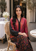 Zarqash | Silk Edit 26 | Crimson Caravan - by Libasekhas UK - Registered Vendor of : Zarqash - 100% Original Designer Dress