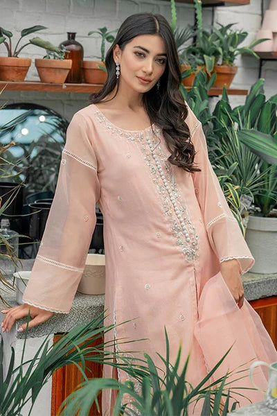 Jeem | Luxury Pret | STRIKING PEACH - by - Libasekhas UK - Registered Vendor of : Jeem - 100% Original Designer Dresss