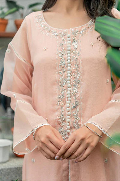 Jeem | Luxury Pret | STRIKING PEACH - by - Libasekhas UK - Registered Vendor of : Jeem - 100% Original Designer Dresss