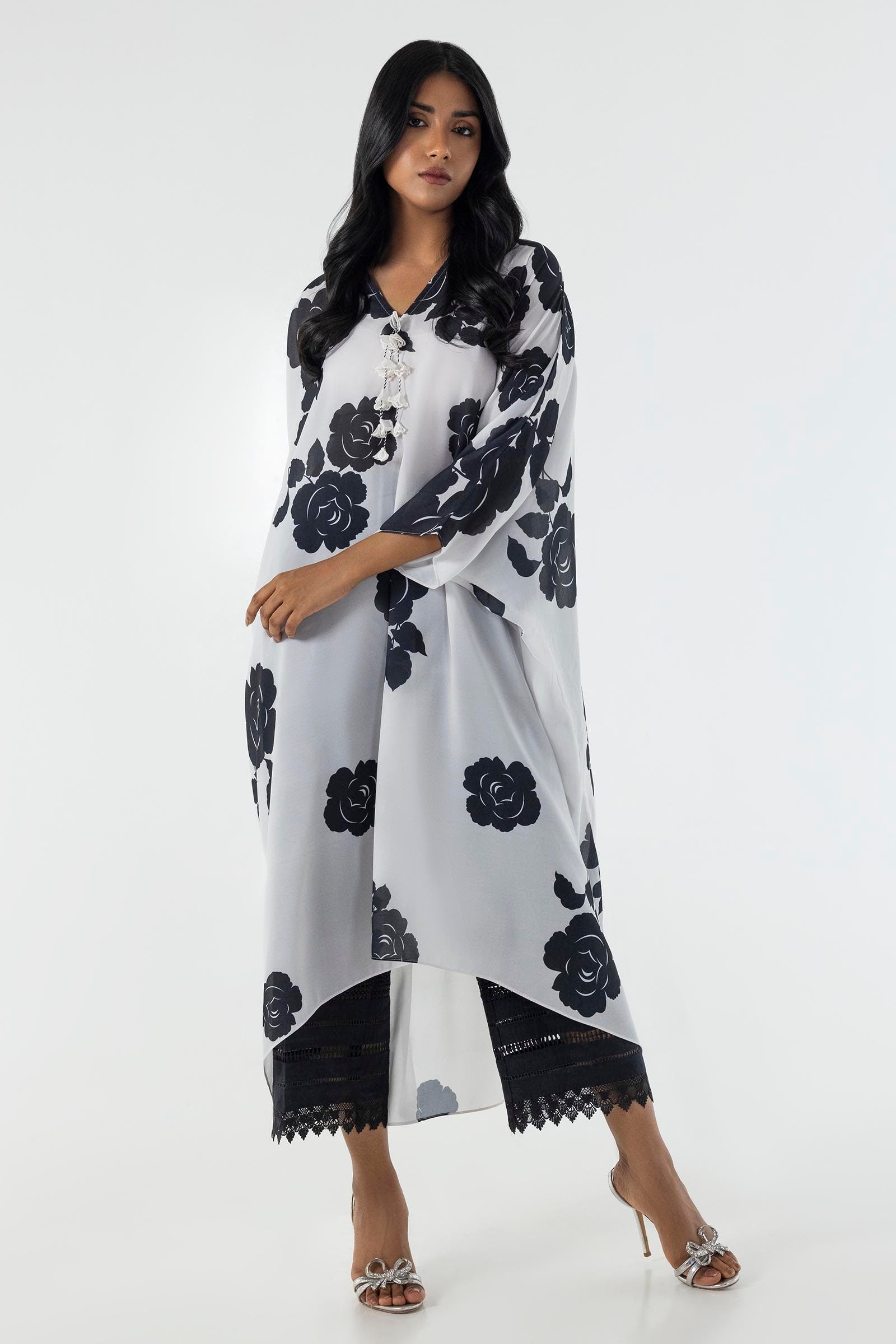 Sana Safinaz | Silk Tunics | SX24STP187 - by - Libasekhas UK - Registered Vendor of : Sana Safinaz - 100% Original Designer Dresss