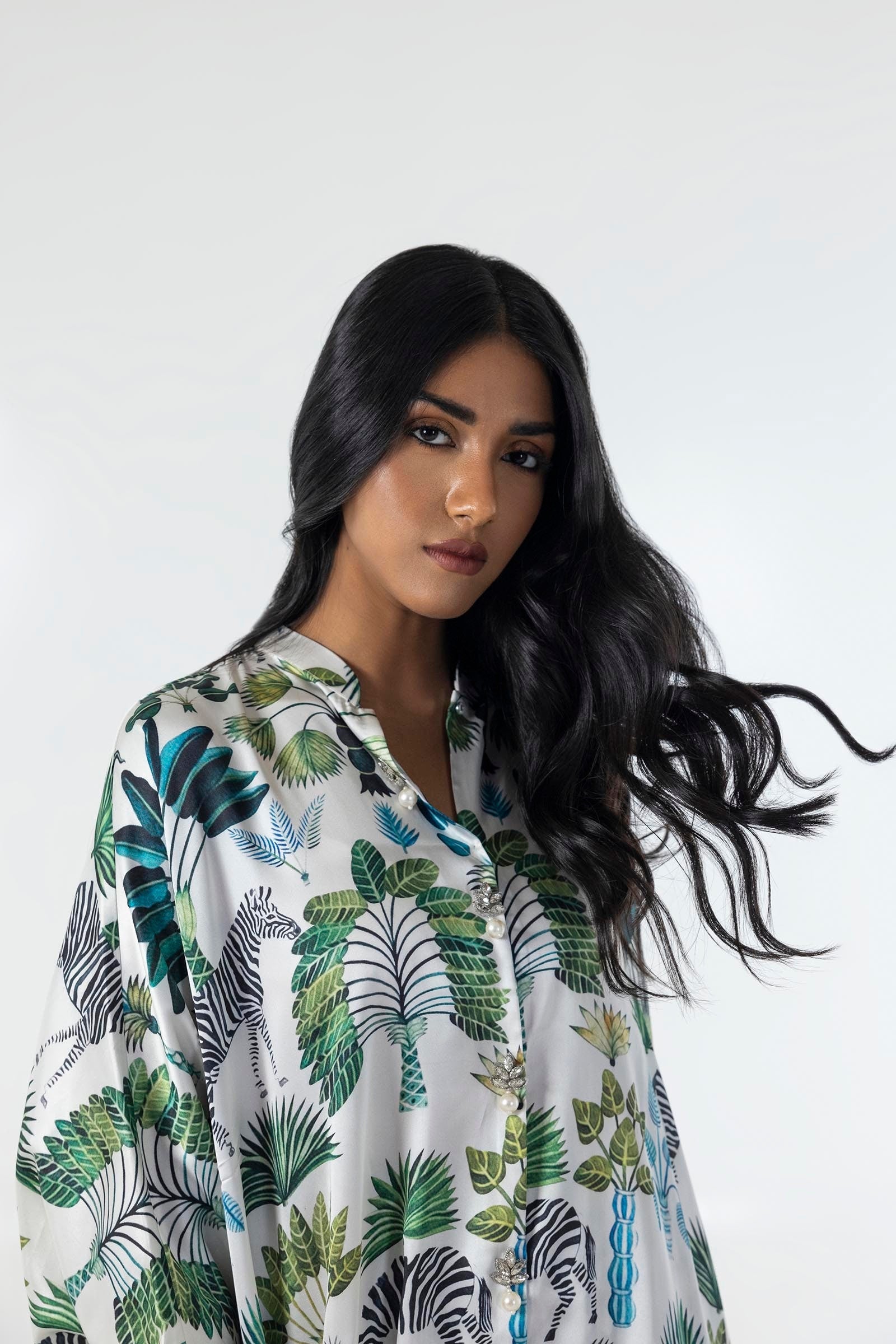 Sana Safinaz | Silk Tunics | SX24STP190P2T - by - Libasekhas UK - Registered Vendor of : Sana Safinaz - 100% Original Designer Dresss