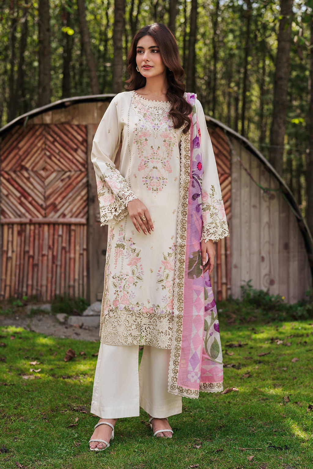 Afsanah | Silent in the Pine Tale | AL-101 - by Libasekhas UK - Registered Vendor of : Afsanah - 100% Original Designer Dress