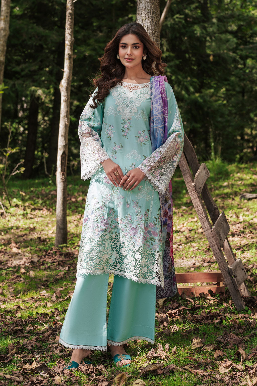 Afsanah | Silent in the Pine Tale | AL-105 - by Libasekhas UK - Registered Vendor of : Afsanah - 100% Original Designer Dress