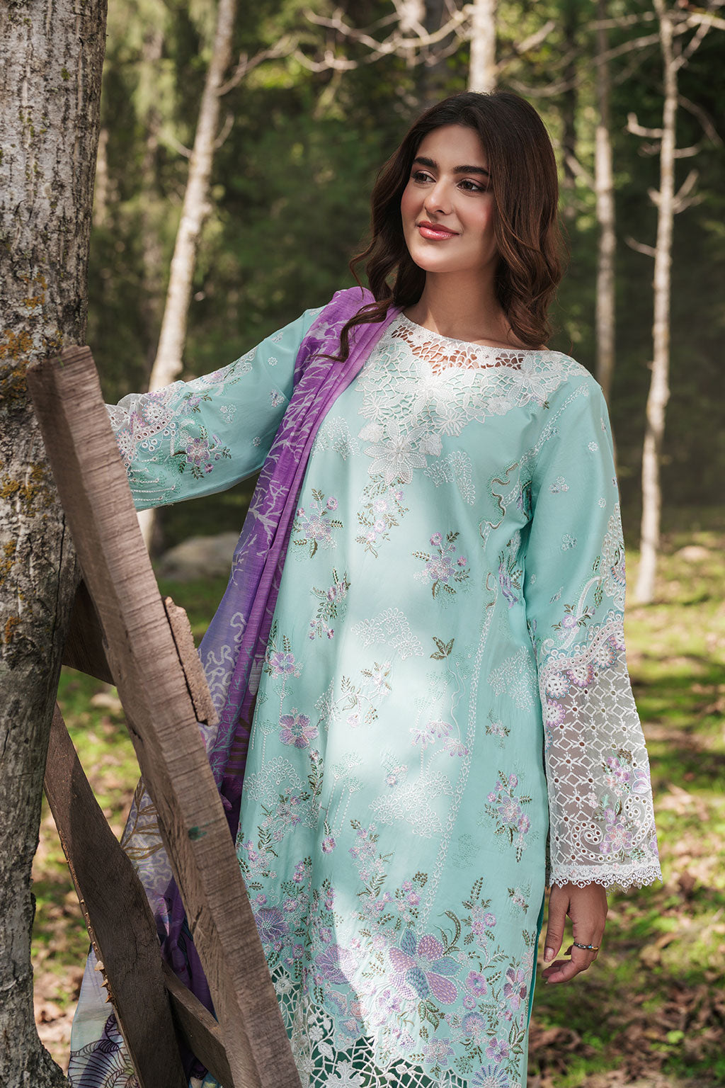 Afsanah | Silent in the Pine Tale | AL-105 - by Libasekhas UK - Registered Vendor of : Afsanah - 100% Original Designer Dress