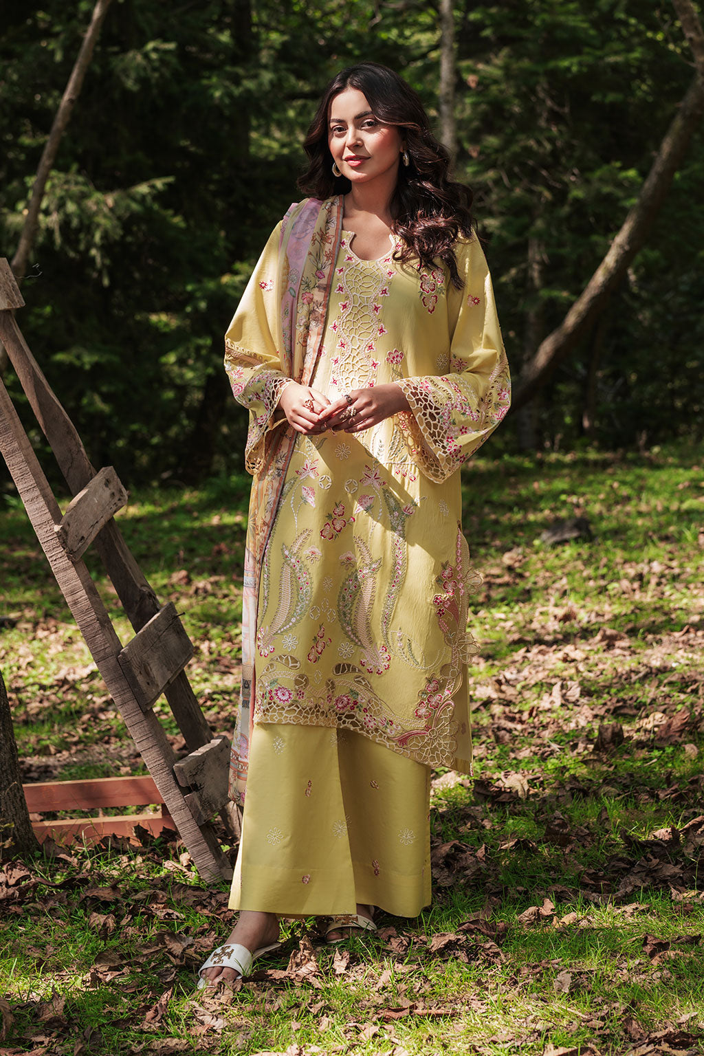 Afsanah | Silent in the Pine Tale | AL-106 - by Libasekhas UK - Registered Vendor of : Afsanah - 100% Original Designer Dress