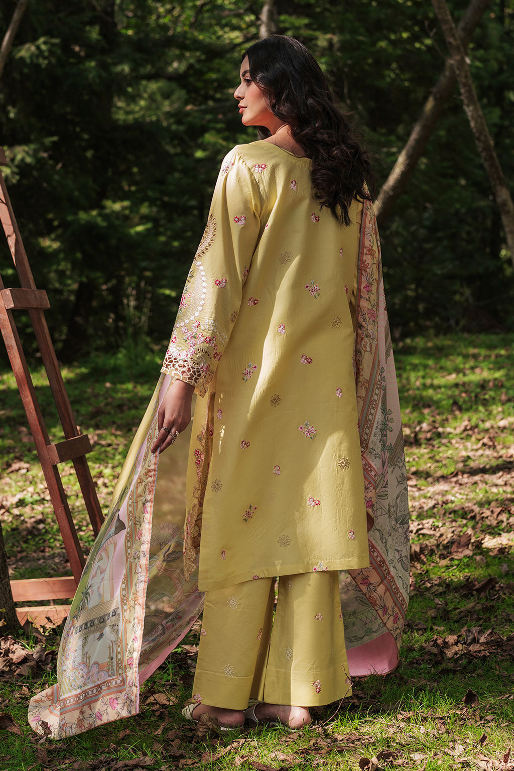 Afsanah | Silent in the Pine Tale | AL-106 - by Libasekhas UK - Registered Vendor of : Afsanah - 100% Original Designer Dress