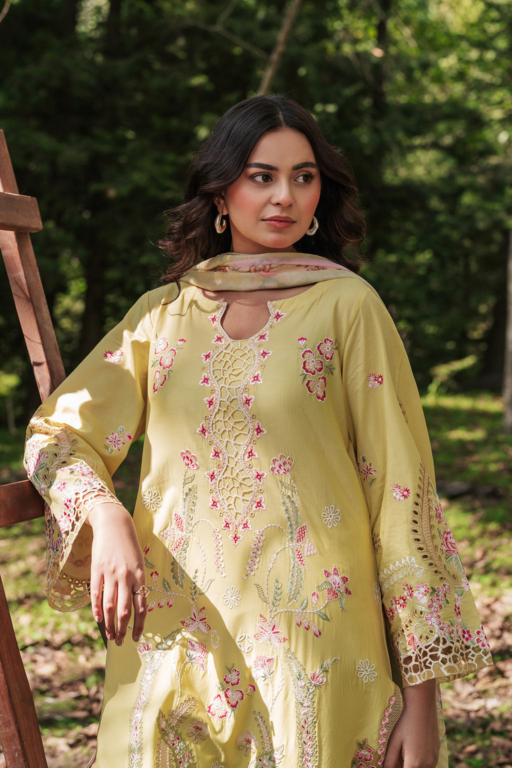 Afsanah | Silent in the Pine Tale | AL-106 - by Libasekhas UK - Registered Vendor of : Afsanah - 100% Original Designer Dress