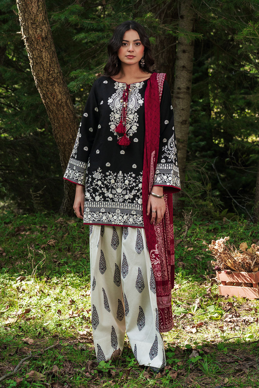 Afsanah | Silent in the Pine Tale | AL-108 - by Libasekhas UK - Registered Vendor of : Afsanah - 100% Original Designer Dress