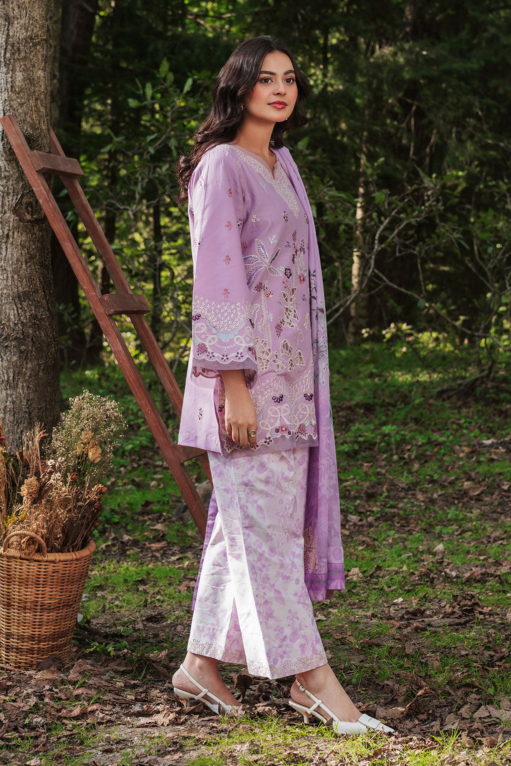 Afsanah | Silent in the Pine Tale | AL-104 - by Libasekhas UK - Registered Vendor of : Afsanah - 100% Original Designer Dress