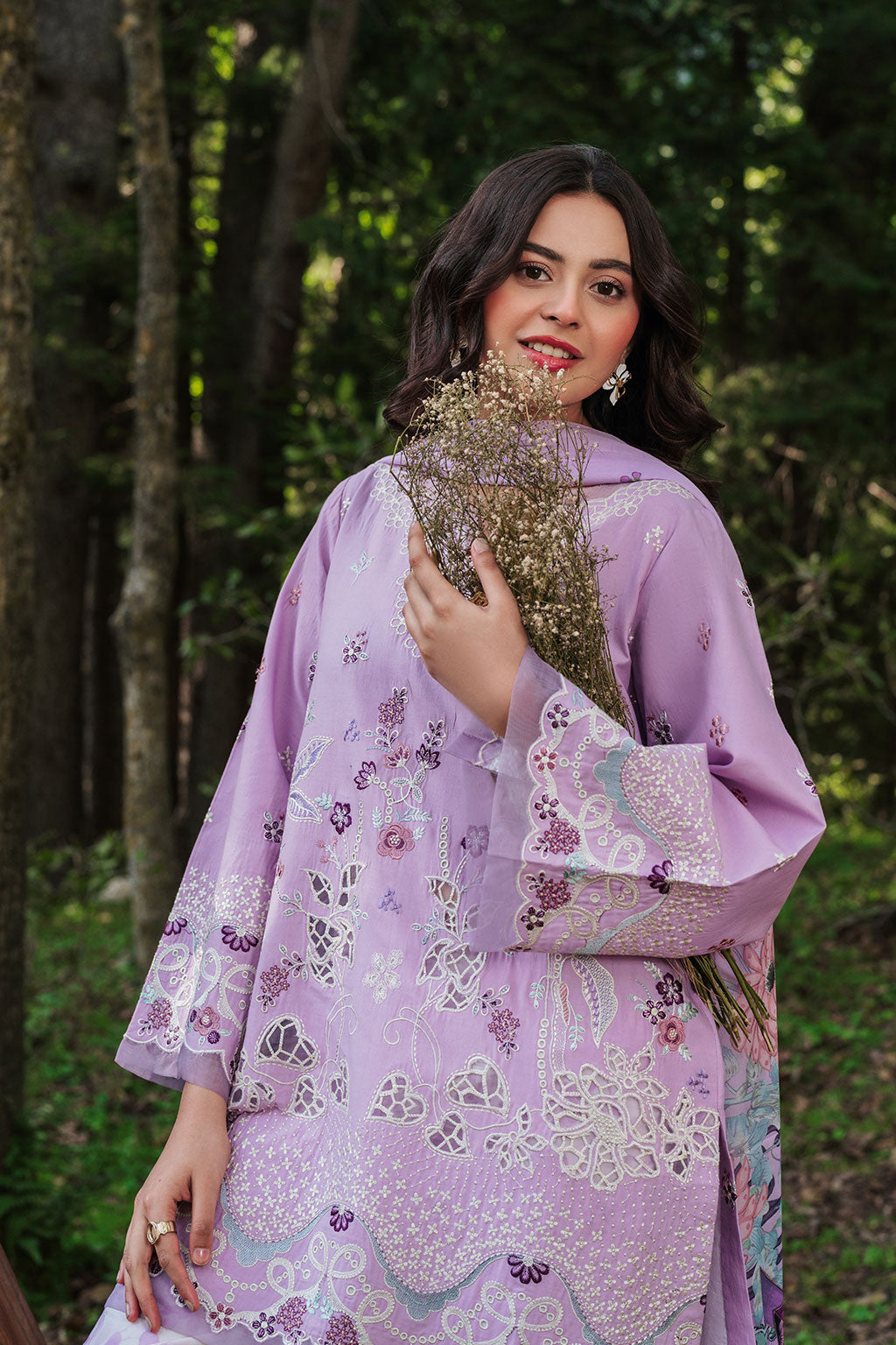 Afsanah | Silent in the Pine Tale | AL-104 - by Libasekhas UK - Registered Vendor of : Afsanah - 100% Original Designer Dress