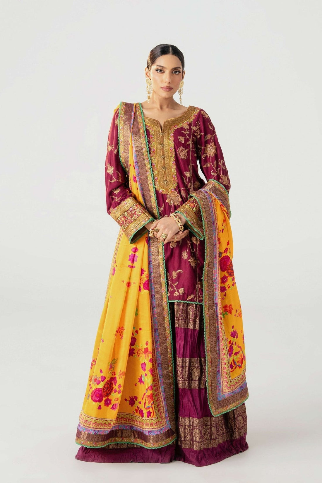 Fahad Hussayn | Jalsa Ghar | Tojis - by - Libasekhas UK - Registered Vendor of : Fahad Hussayn - 100% Original Designer Dresss