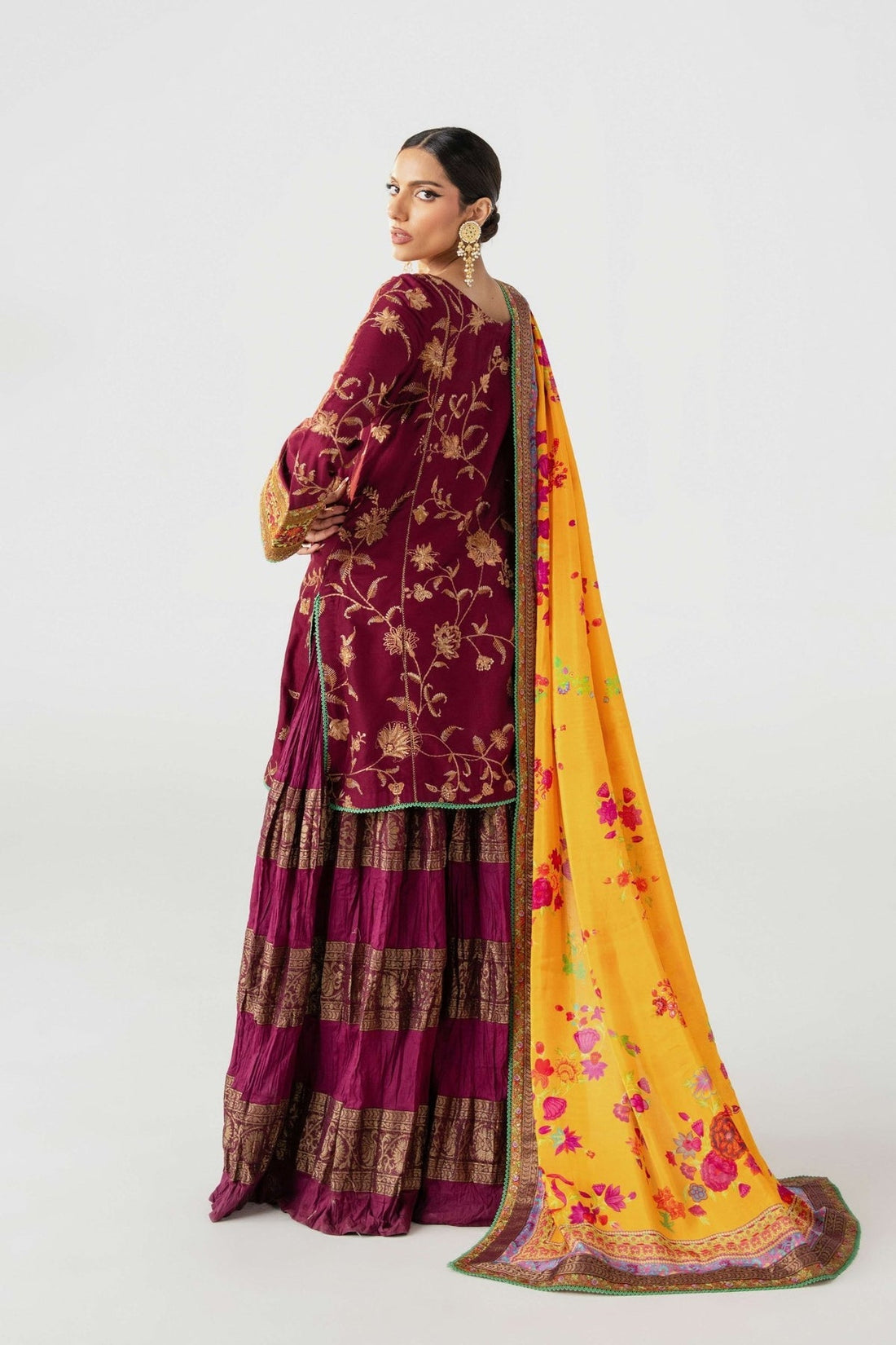 Fahad Hussayn | Jalsa Ghar | Tojis - by - Libasekhas UK - Registered Vendor of : Fahad Hussayn - 100% Original Designer Dresss