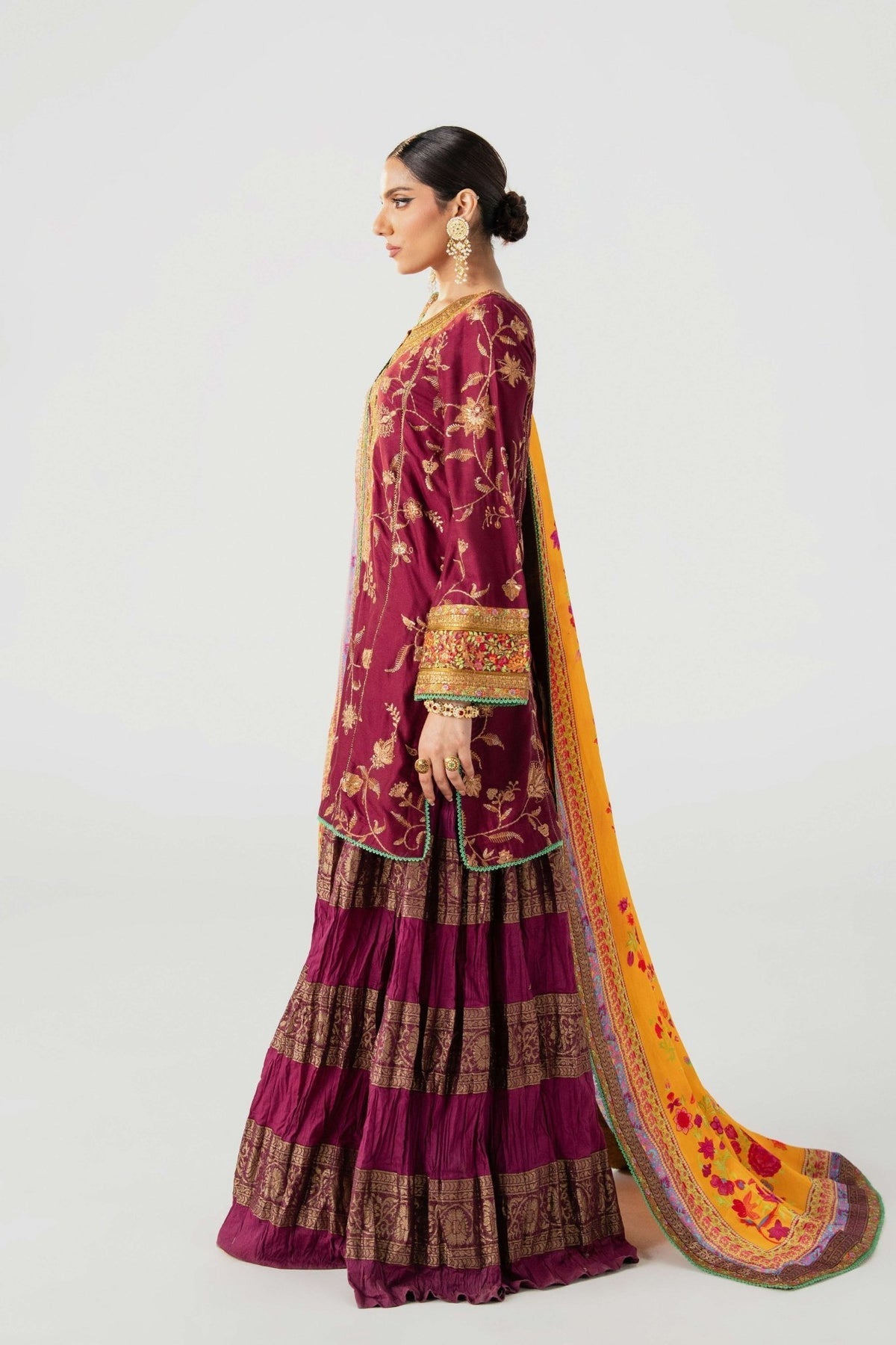 Fahad Hussayn | Jalsa Ghar | Tojis - by - Libasekhas UK - Registered Vendor of : Fahad Hussayn - 100% Original Designer Dresss