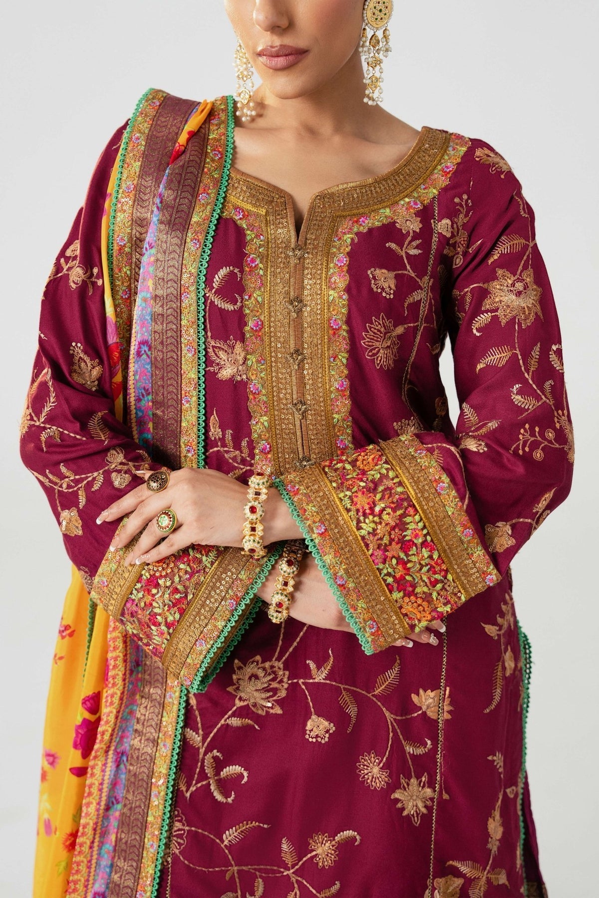 Fahad Hussayn | Jalsa Ghar | Tojis - by - Libasekhas UK - Registered Vendor of : Fahad Hussayn - 100% Original Designer Dresss