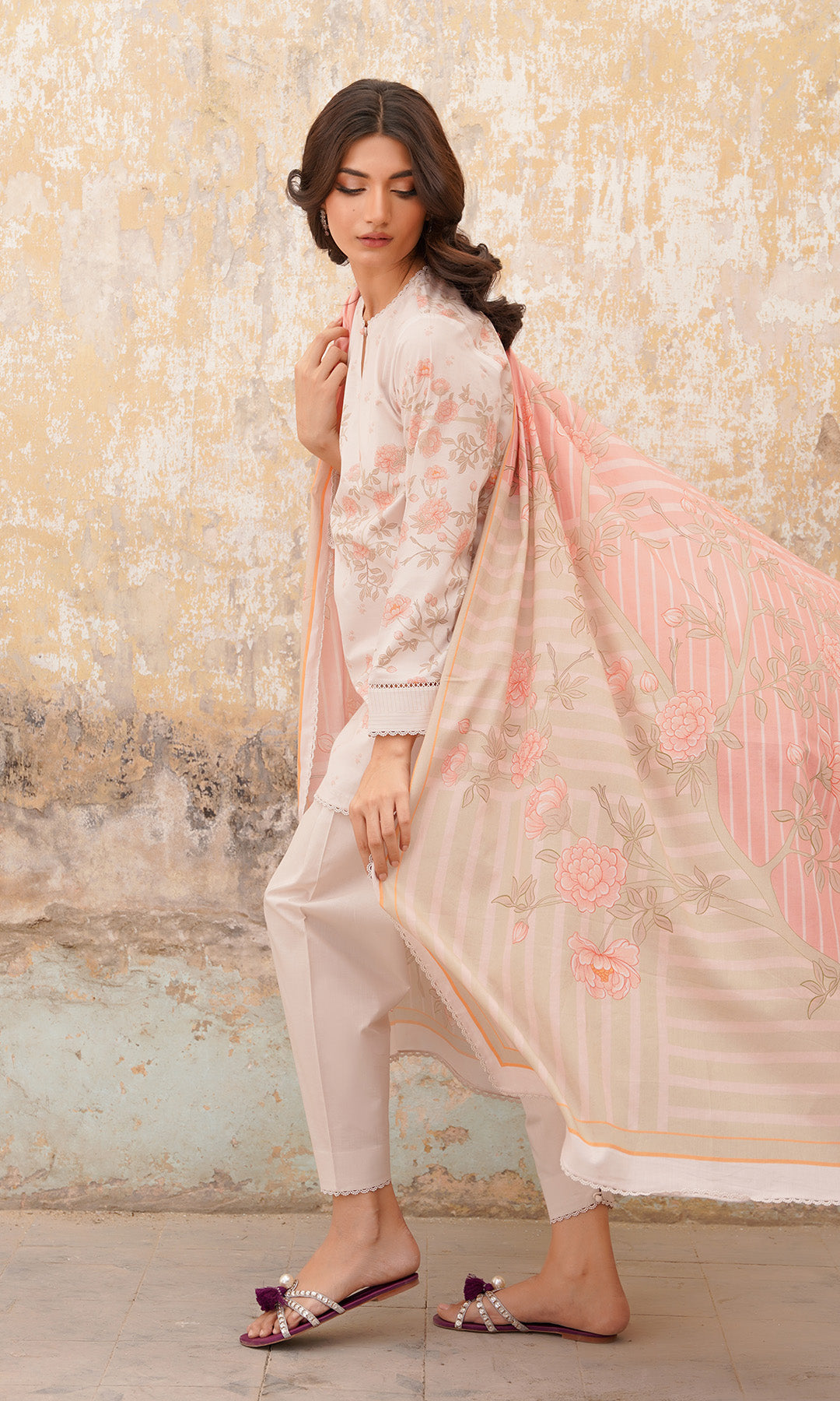 Sahar | Selene Vol 2 | Pastel Poise - by - Libasekhas UK - Registered Vendor of : Sahar - 100% Original Designer Dresss