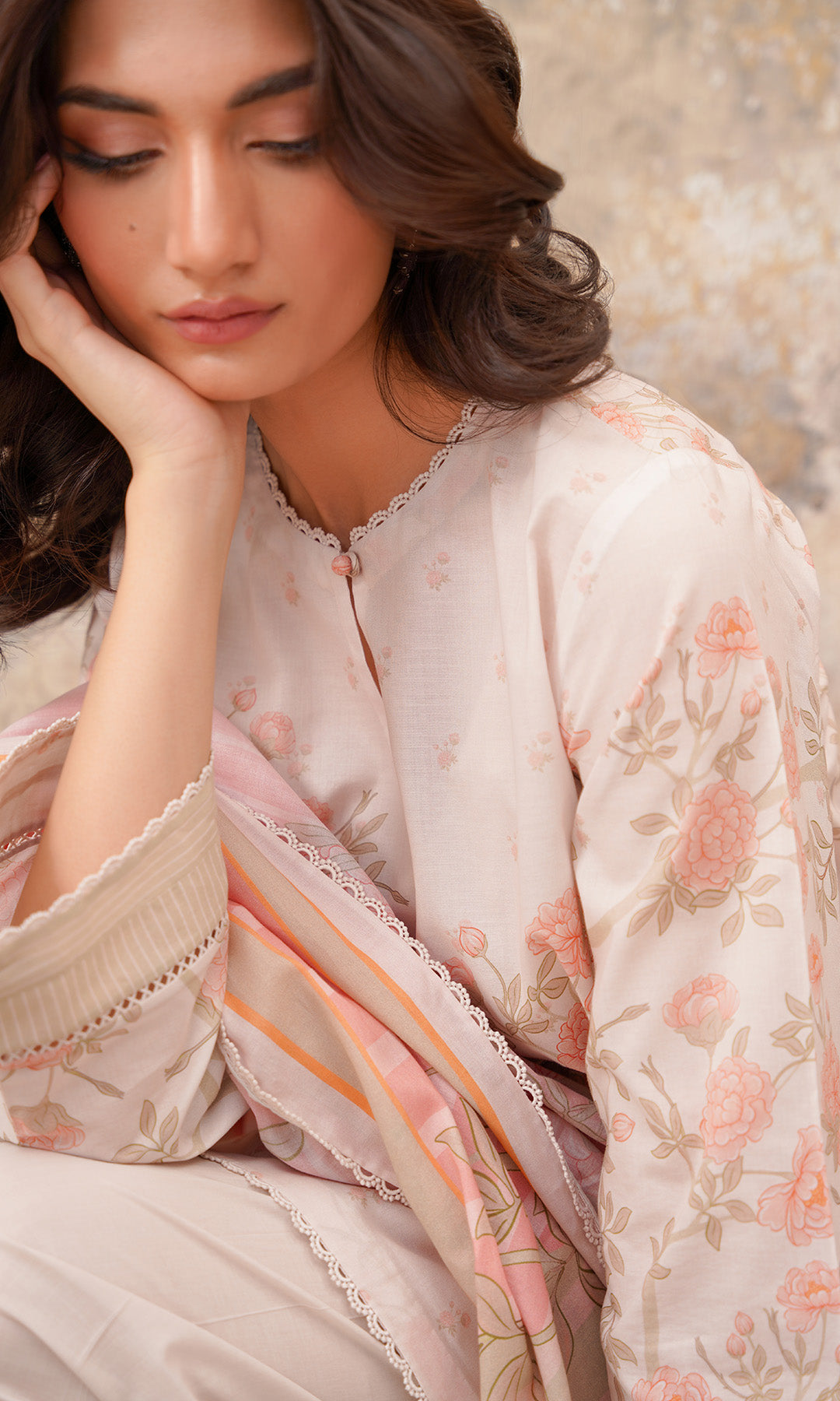 Sahar | Selene Vol 2 | Pastel Poise - by - Libasekhas UK - Registered Vendor of : Sahar - 100% Original Designer Dresss
