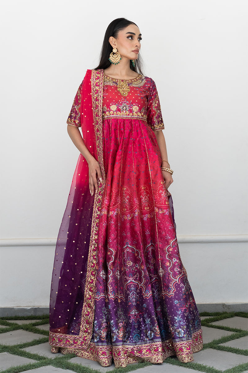 Mina Hassan | Formal Dholki Collection | Mehru - by - Libasekhas UK - Registered Vendor of : Mina Hassan - 100% Original Designer Dresss