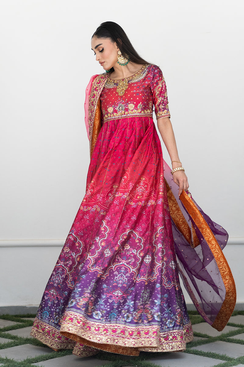 Mina Hassan | Formal Dholki Collection | Mehru - by - Libasekhas UK - Registered Vendor of : Mina Hassan - 100% Original Designer Dresss