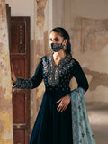 Flossie | Siara Velvet Formals | V-101 - by - Libasekhas UK - Registered Vendor of : Flossie - 100% Original Designer Dresss