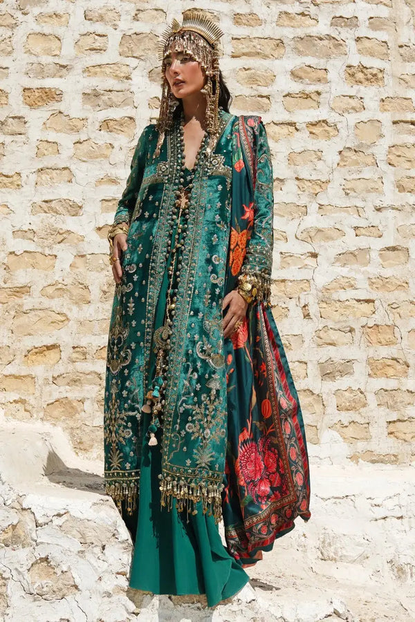 Sana Safinaz | Winter Luxury 23 | V231-002-CP - by - Libasekhas UK - Registered Vendor of : Sana Safinaz - 100% Original Designer Dresss