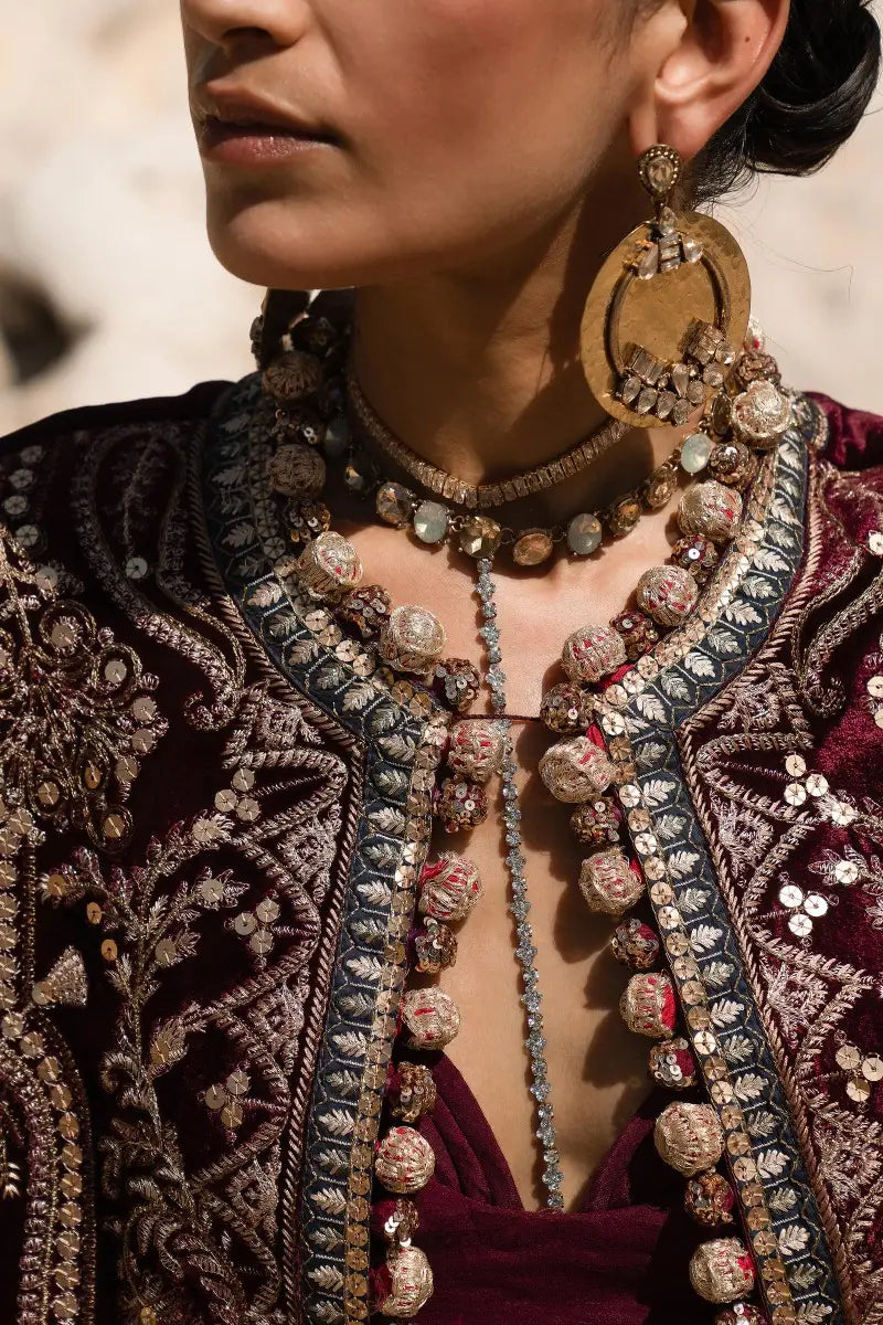 Sana Safinaz | Winter Luxury 23 | V231-003-CP - Libasekhas