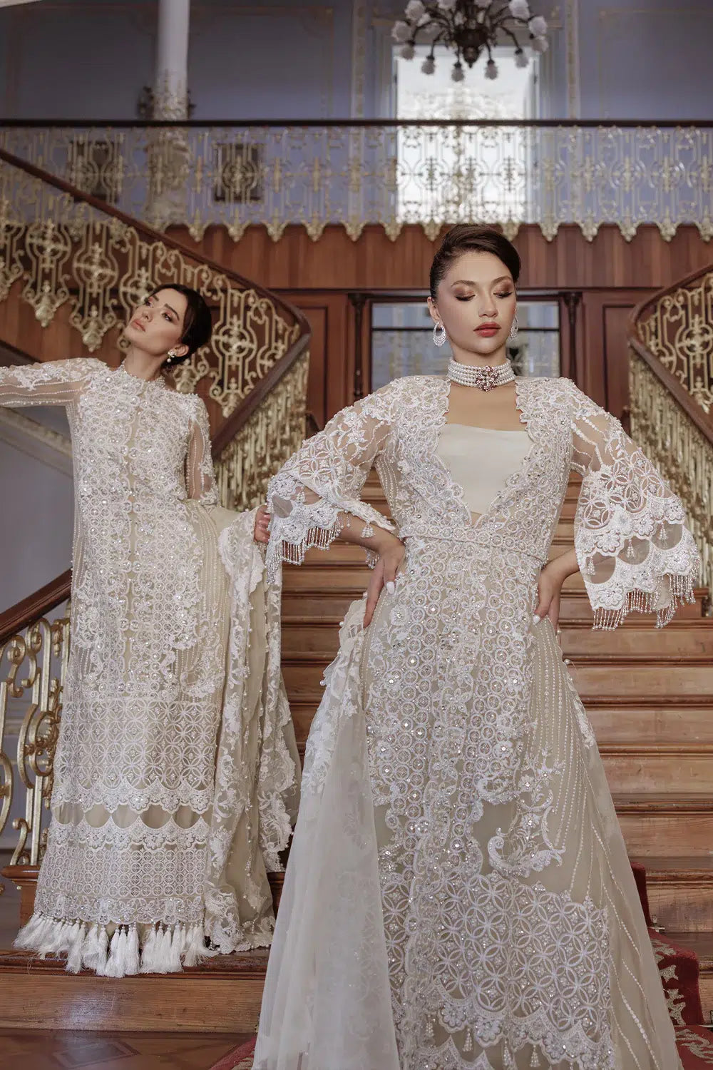 Saira Rizwan | Lumiere Festive 23 | DAISY SR-04 - by - Libasekhas UK - Registered Vendor of : Saira Rizwan - 100% Original Designer Dresss