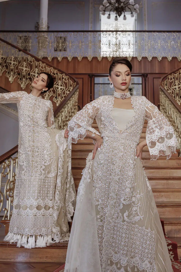 Saira Rizwan | Lumiere Festive 23 | DAISY SR-04 - by - Libasekhas UK - Registered Vendor of : Saira Rizwan - 100% Original Designer Dresss