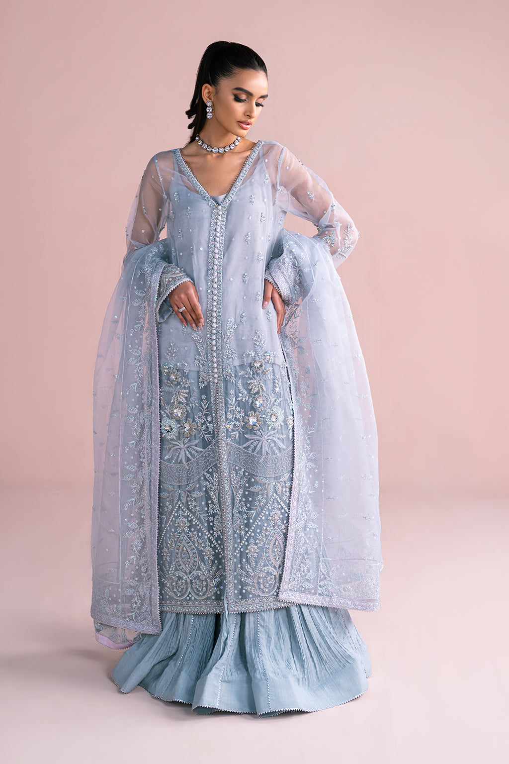 Vanya | Fareesha Formals | FR-11 - by - Libasekhas UK - Registered Vendor of : Vanya - 100% Original Designer Dresss