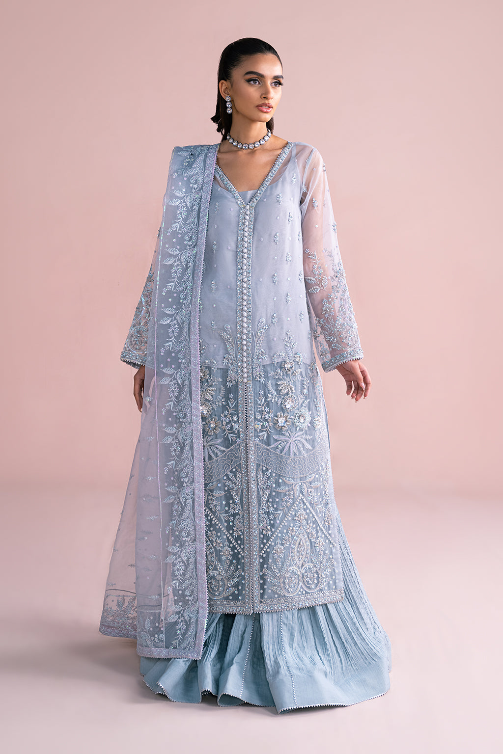 Vanya | Fareesha Formals | FR-11 - by - Libasekhas UK - Registered Vendor of : Vanya - 100% Original Designer Dresss