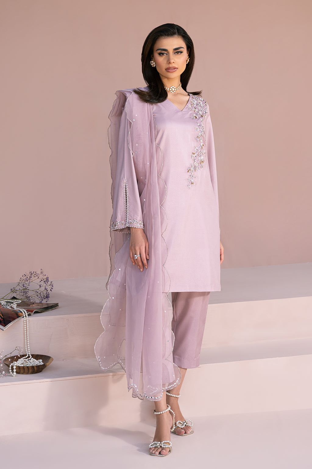 Vanya | Fareesha Formals | FR-12 - by - Libasekhas UK - Registered Vendor of : Vanya - 100% Original Designer Dresss