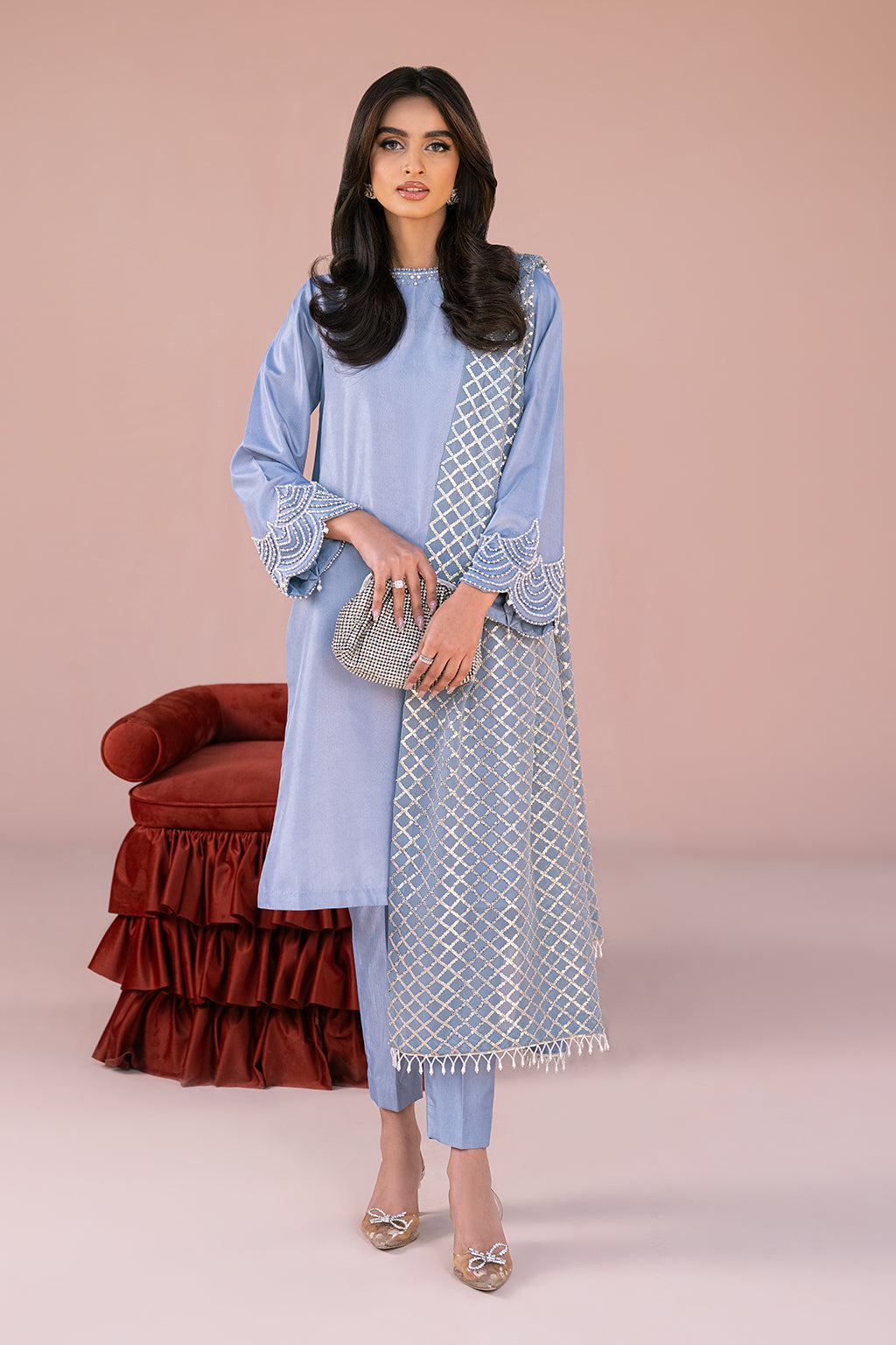 Vanya | Fareesha Formals | FR-07 - by - Libasekhas UK - Registered Vendor of : Vanya - 100% Original Designer Dresss