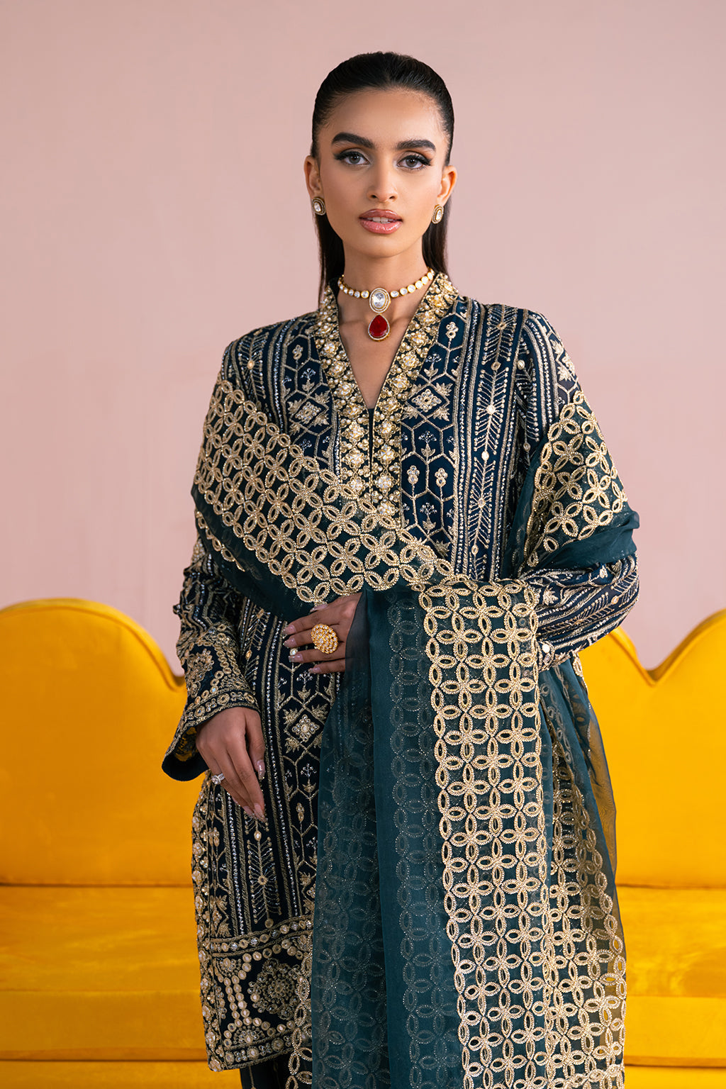 Vanya | Fareesha Formals | FR-04 - by - Libasekhas UK - Registered Vendor of : Vanya - 100% Original Designer Dresss