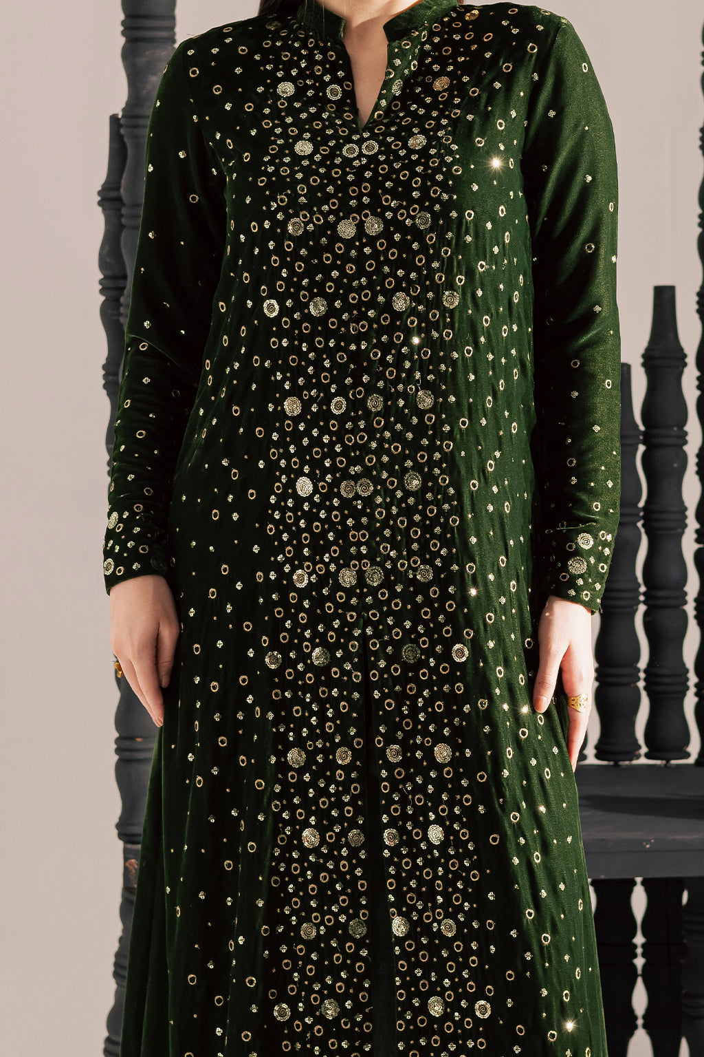 Vanya | Velvet Muse | KV-62 - by Libasekhas UK - Registered Vendor of : Vanya - 100% Original Designer Dress