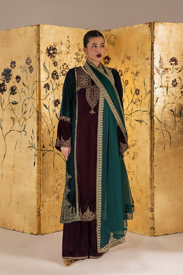 Vanya | Velvet Muse | KV-58 - by Libasekhas UK - Registered Vendor of : Vanya - 100% Original Designer Dress