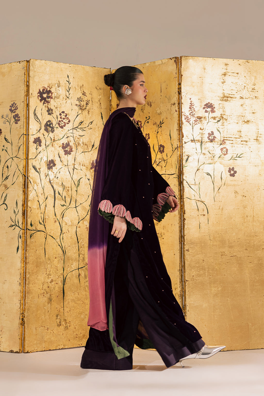 Vanya | Velvet Muse | KV-59 - by Libasekhas UK - Registered Vendor of : Vanya - 100% Original Designer Dress