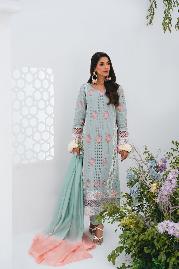 Vintage | Eid Edit 24 | Zumena - by - Libasekhas UK - Registered Vendor of : Vintage - 100% Original Designer Dresss