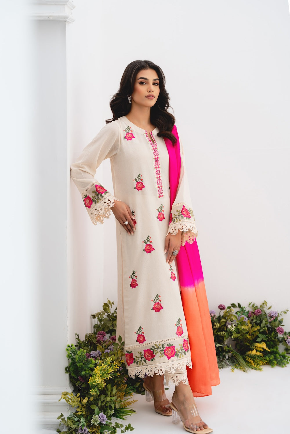 Vintage | Eid Edit 24 | Aiza - by - Libasekhas UK - Registered Vendor of : Vintage - 100% Original Designer Dresss