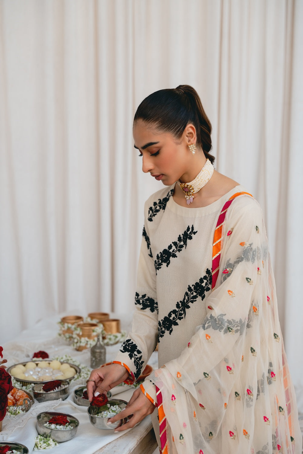 Vintage | Eid Edit 24 | Izna - by - Libasekhas UK - Registered Vendor of : Vintage - 100% Original Designer Dresss