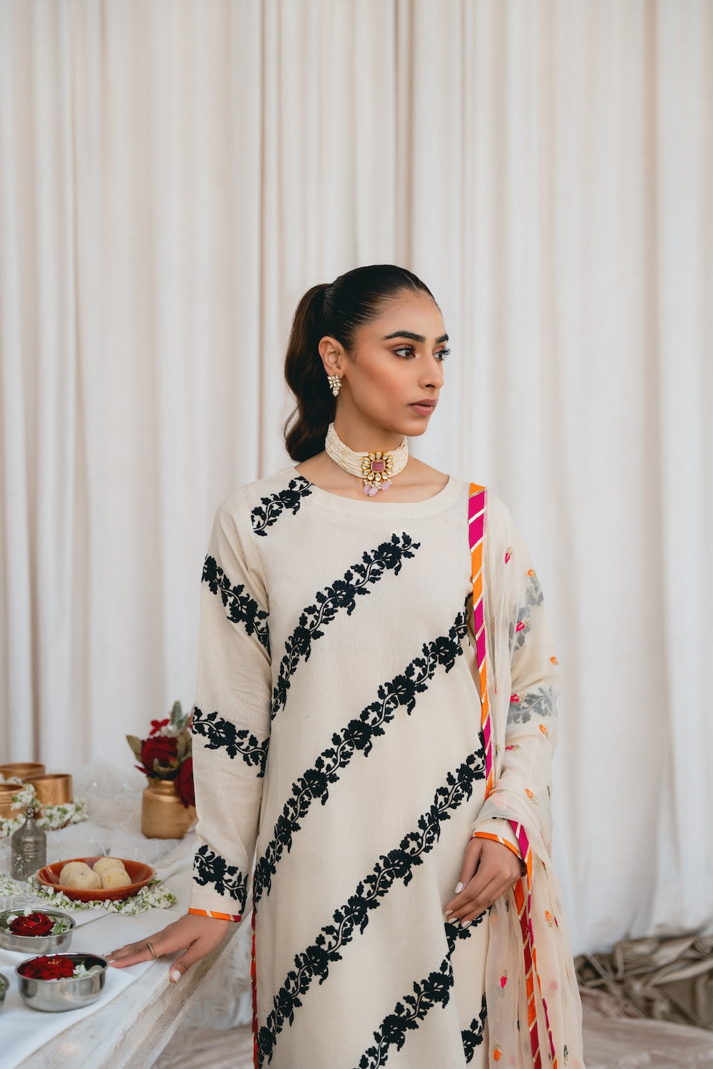 Vintage | Eid Edit 24 | Izna - by - Libasekhas UK - Registered Vendor of : Vintage - 100% Original Designer Dresss