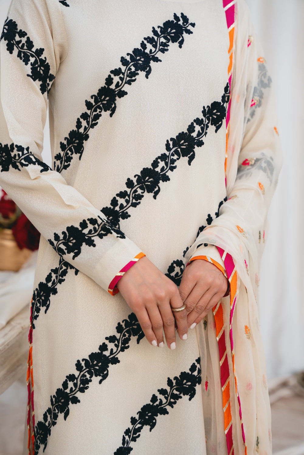 Vintage | Eid Edit 24 | Izna - by - Libasekhas UK - Registered Vendor of : Vintage - 100% Original Designer Dresss