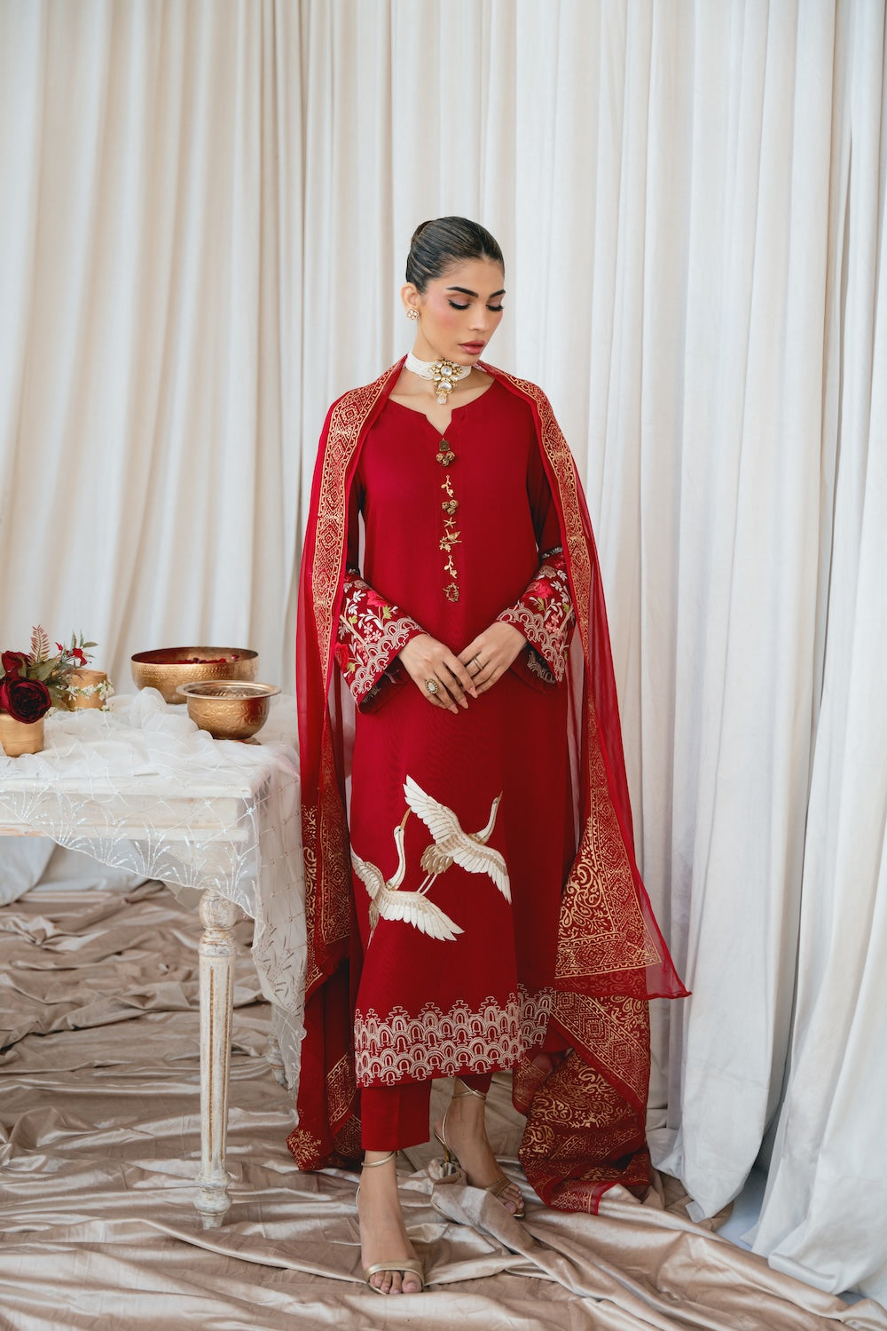 Vintage | Eid Edit 24 | Dilara - by - Libasekhas UK - Registered Vendor of : Vintage - 100% Original Designer Dresss