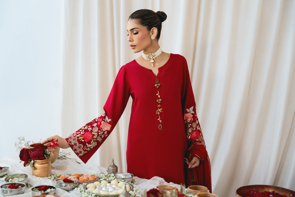 Vintage | Eid Edit 24 | Dilara - by - Libasekhas UK - Registered Vendor of : Vintage - 100% Original Designer Dresss