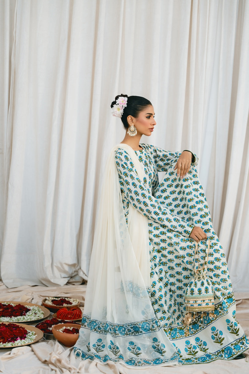 Vintage | Eid Edit 24 | Malaika - by - Libasekhas UK - Registered Vendor of : Vintage - 100% Original Designer Dresss
