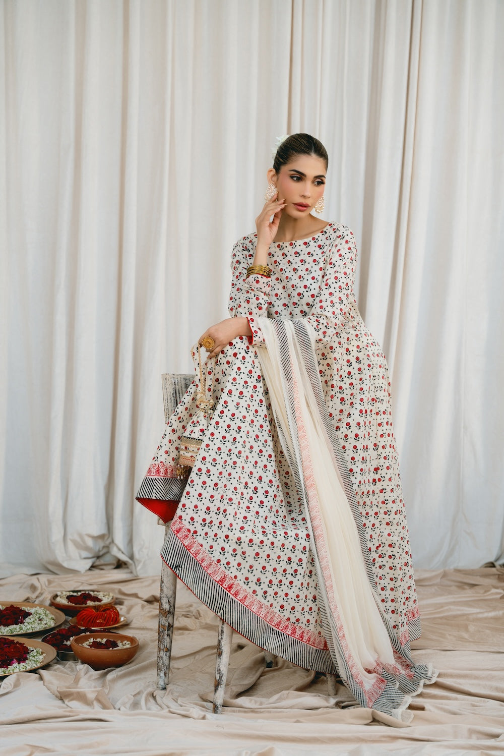 Vintage | Eid Edit 24 | Raania - by - Libasekhas UK - Registered Vendor of : Vintage - 100% Original Designer Dresss