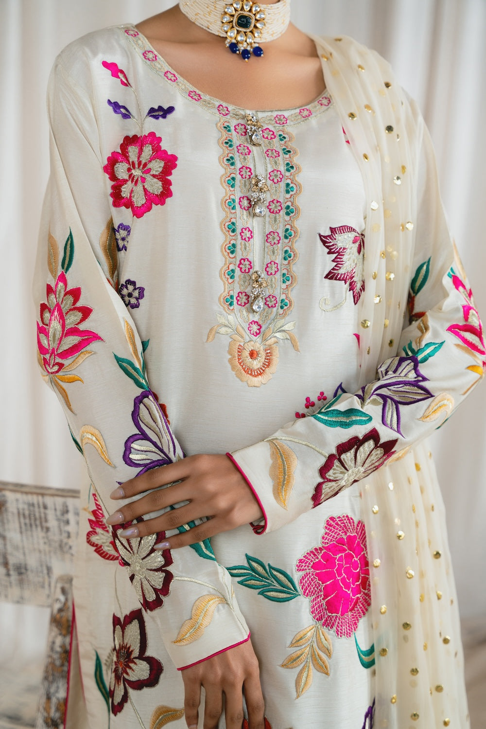 Vintage | Eid Edit 24 | Alisha - by - Libasekhas UK - Registered Vendor of : Vintage - 100% Original Designer Dresss