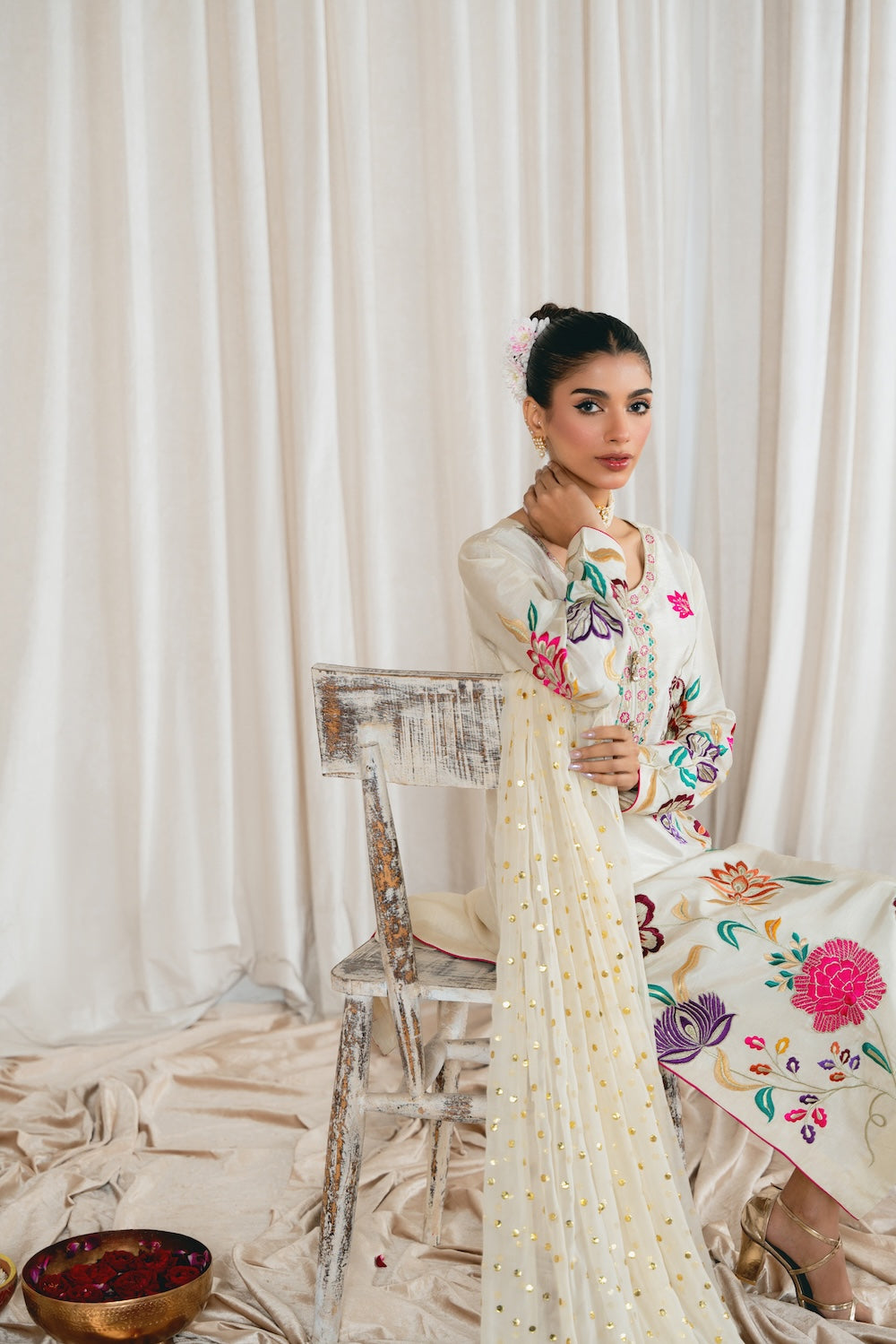 Vintage | Eid Edit 24 | Alisha - by - Libasekhas UK - Registered Vendor of : Vintage - 100% Original Designer Dresss