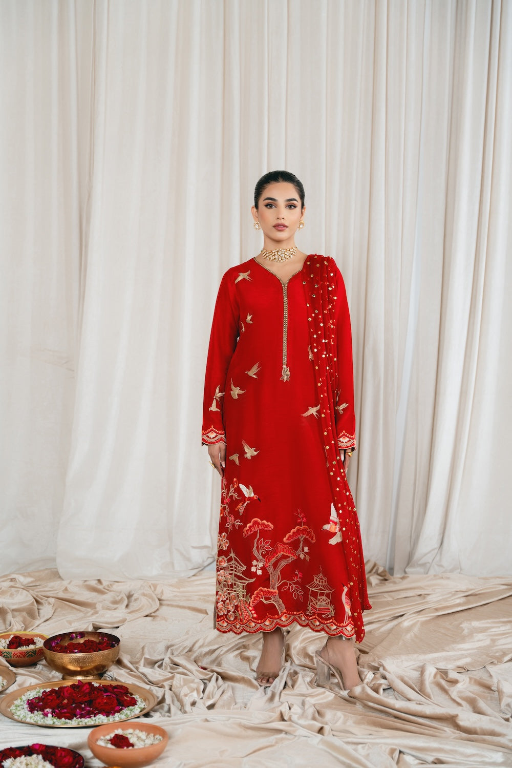Vintage | Eid Edit 24 | Geet - by - Libasekhas UK - Registered Vendor of : Vintage - 100% Original Designer Dresss