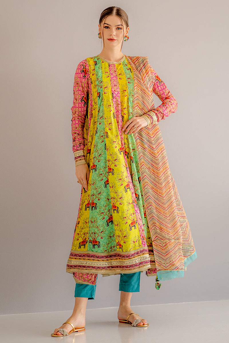 Ego | Diva Premium | MUGHAL 3 PIECE - by - Libasekhas UK - Registered Vendor of : Ego - 100% Original Designer Dresss