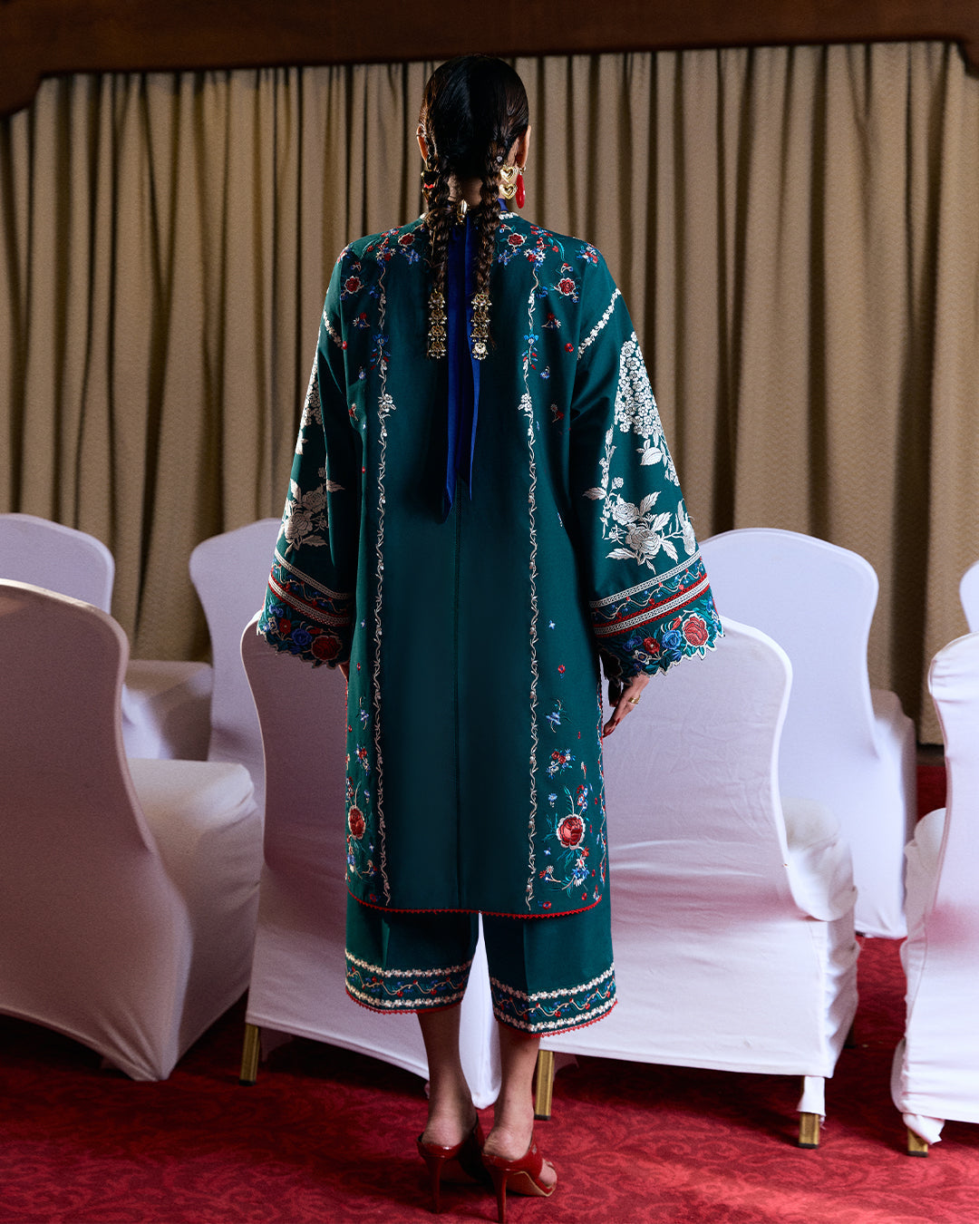 Jugnu | Summer Pret 25 | Tanav - by Libasekhas UK - Registered Vendor of : Jugnu - 100% Original Designer Dress